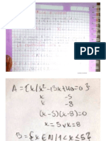 Actividad de Matemática Problemas y Su Procedimiento