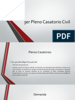 Tercer Pleno Casatorio Civil