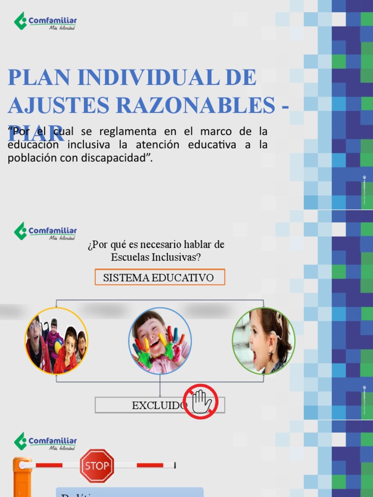 Plan Individual de Ajustes Razonables | PDF | Invalidez | Inclusión ...