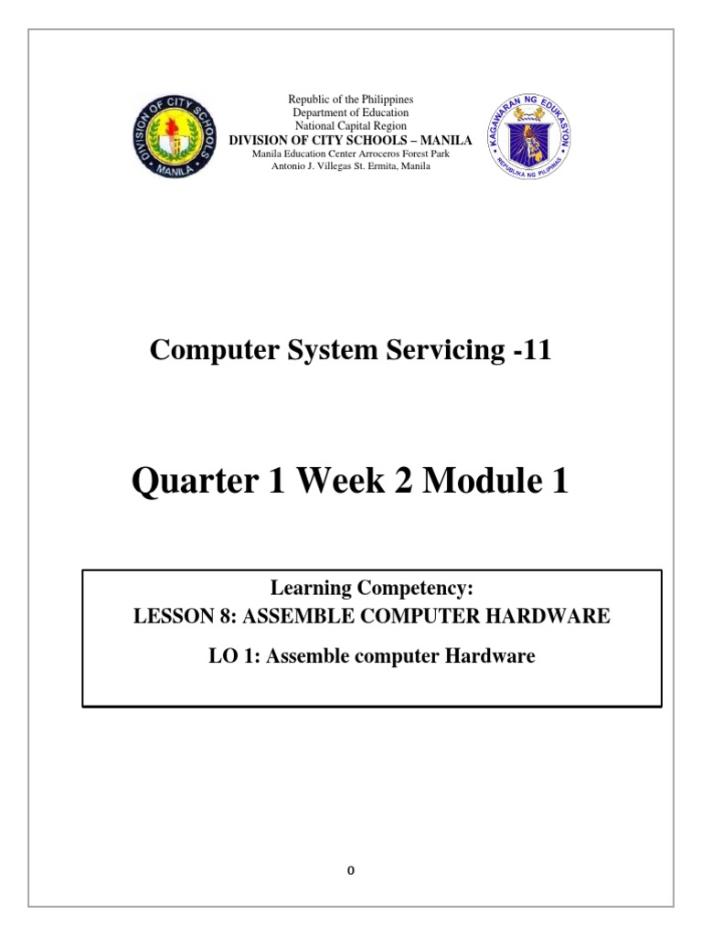 Assembling Computer Hardware Guide | PDF | Computer Data Storage ...