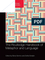 (Routledge Handbooks in Linguistics) Elena Semino (Editor), Zsófia Demjén (Editor) - The Routledge Handbook of Metaphor and Language-Routledge (2016)