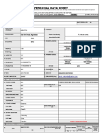 2 Personal Data Sheet Cs Form No 212 Revised 2018