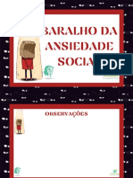 Baralho Ansiedade Social