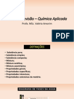 Aula de Revisão – Química Aplicada