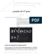 Equação do 2° grau