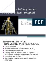 PF17 - Organizacija SZS - Neurotransmiteri - Receptori - MV - 2016