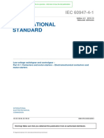 IEC 60947-4-1 International Standard