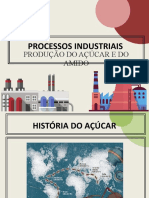 PROCESSOS INDUSTRIAIS, Industria Do Açúcar e Amido.