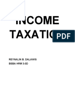 Income Taxation Basics