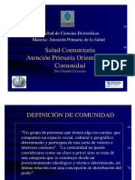 Presentación Diagnostico de La Comunidad