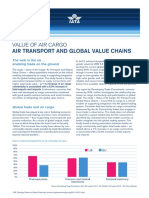 Value of Air Cargo Air Transport and Global Value Chains Summary