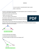 Teorema fundamental del triángulo y sus aplicaciones