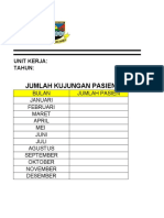 Form Laporan Kunjungan Bulanan Kosong