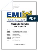 Taller de Cuentas Nacionales