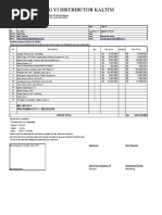 Penawaran Harga PT. HMB (Indent China)