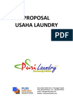 Proposal Usaha Franchise Puri Laundry