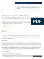 Create A Lean-Agile Center of Excellence: Team Size