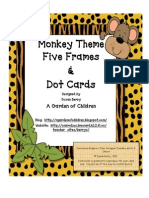 Monkey Five Frames & Dot Cards