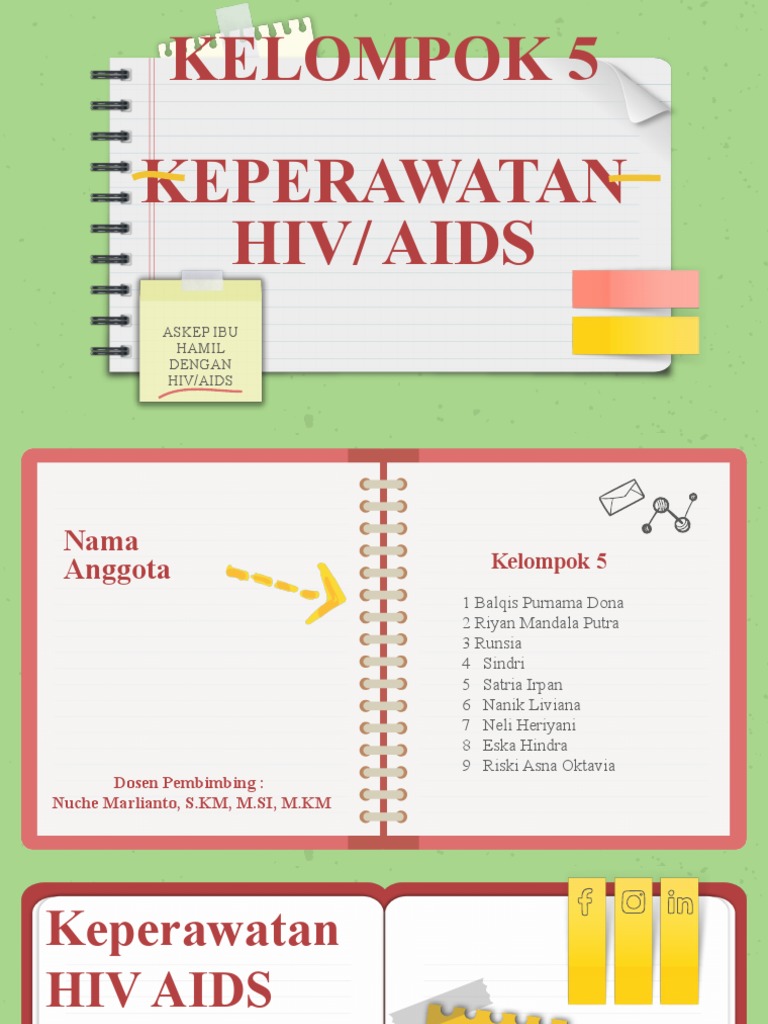 Kelompok 5 Askep Ibu Hamil Dengan Hiv Aids | PDF