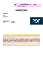 1° Grado - Planificador Del 04 Al 08 de Abril