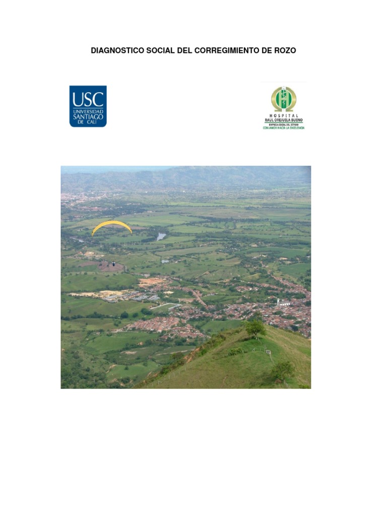 Diagnóstico Social de Rozo, Valle del Cauca | PDF | Agua | Alcantarillado