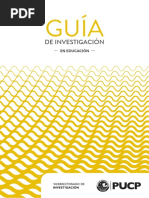 2016 Guía de Investigación en Educación