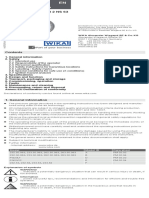 Pressure Gauge Model 2 NS 63 Per ATEX Directive: 1. General Information 2. Safety