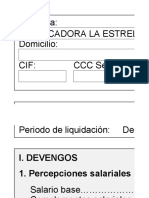 Plantilla en Excel de Nominas 1