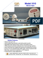 Model 1010 Tape & Reel Handler