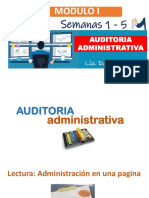 Documento de Apoyo Auditoria Administrativa 2022