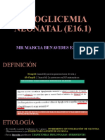 Hipoglicemia Neonatal