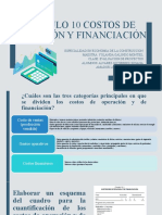 Capitulo 10 Costos de Operación y Financiación