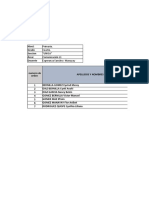 Calificaciones I - Bimestre. Cuarto Grado