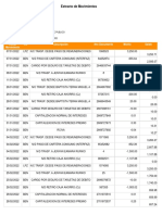 Extracto de Movimientos Caja Ahorro Cartagena Tamo de Aguirre Beatriz