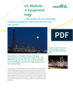 Standardized, Modular Liquefaction Equipment and Technology