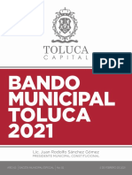 Bando Municipal Toluca