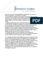3consent Form Legal Opinion