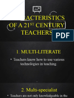 FS1 GROUP 5 REPORT - 21st Century Teachers