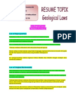 HANIF FIRMANSYAH_113200102_RESUME Geological Laws