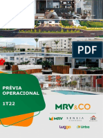 MRV SA - Prévia Operacional - 1T22