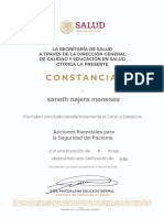 Acciones Esenciales para La Seguridad Del Paciente-Constancia de Curso 1230392-Combinado