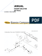 BAWOO DIGGER SSL5700 High Flow Parts Catalog