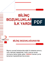 5-Bilinç Bozuklukları