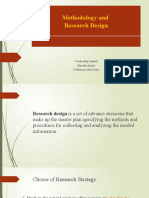 Methodology and Research Design: Youba Raj Luintel Dhruba Karki Tribhuvan University