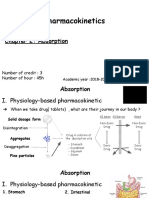 Pharmacokinetics: Chapter 2: Absorption