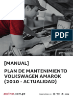 Plan Mantenimiento Volkswagen Amarok 1