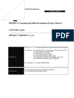 Sampoorna Udaan NGO Skill Development Project Report