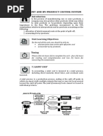 Unit 7: Joint and By-Product Costing System