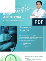 Perawatan Post-Anastesi 1