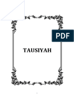 MATERI TAUSIYAH (24 Tema)
